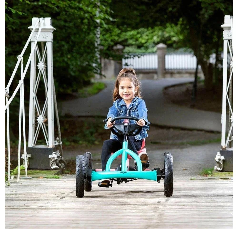 BERG Gokart Buddy Lua 2.0 BFR Pink Mint - Kinder Gokart mit BFR-System