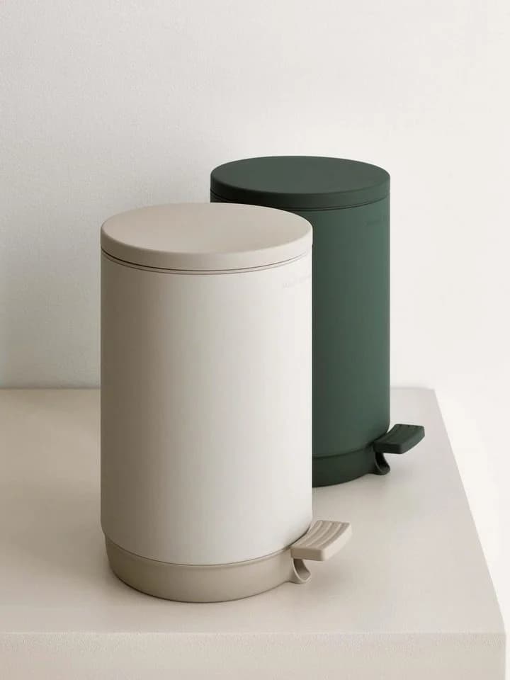 Marc O'Polo Home Kosmetikeimer The Curve Beige Metall