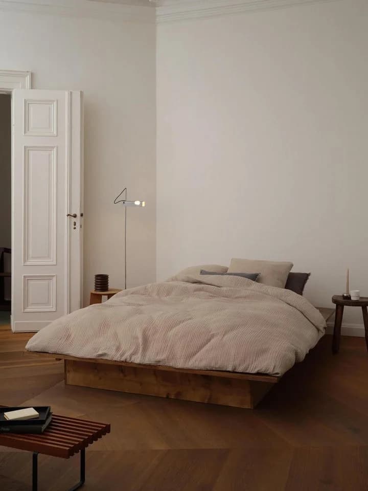 Marc O'Polo Home Bettwäsche Thore 2-teilig Bio-Baumwollmousseline Beige