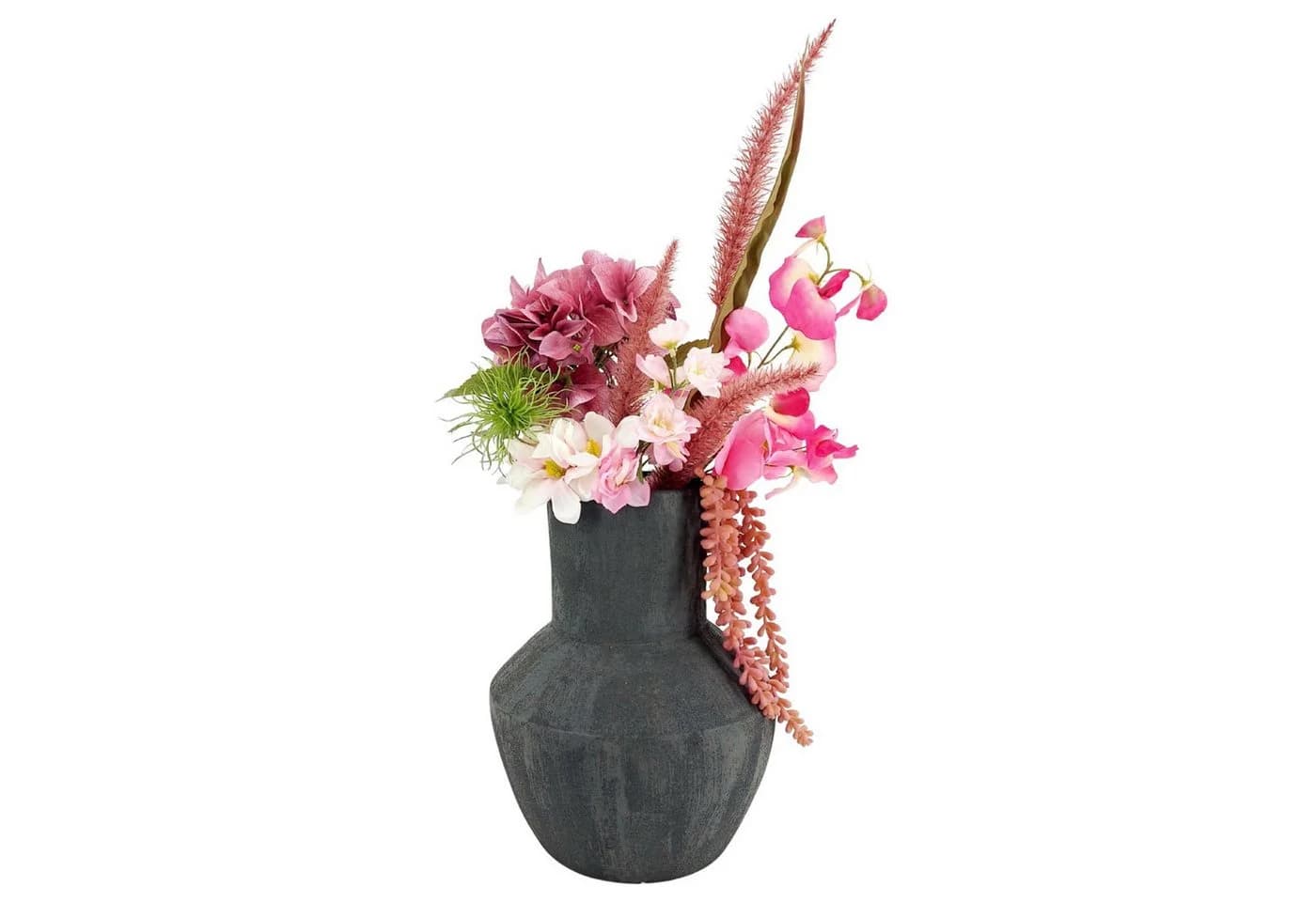 CreaFlor Home Bodenvase Avion Anthrazit Keramik