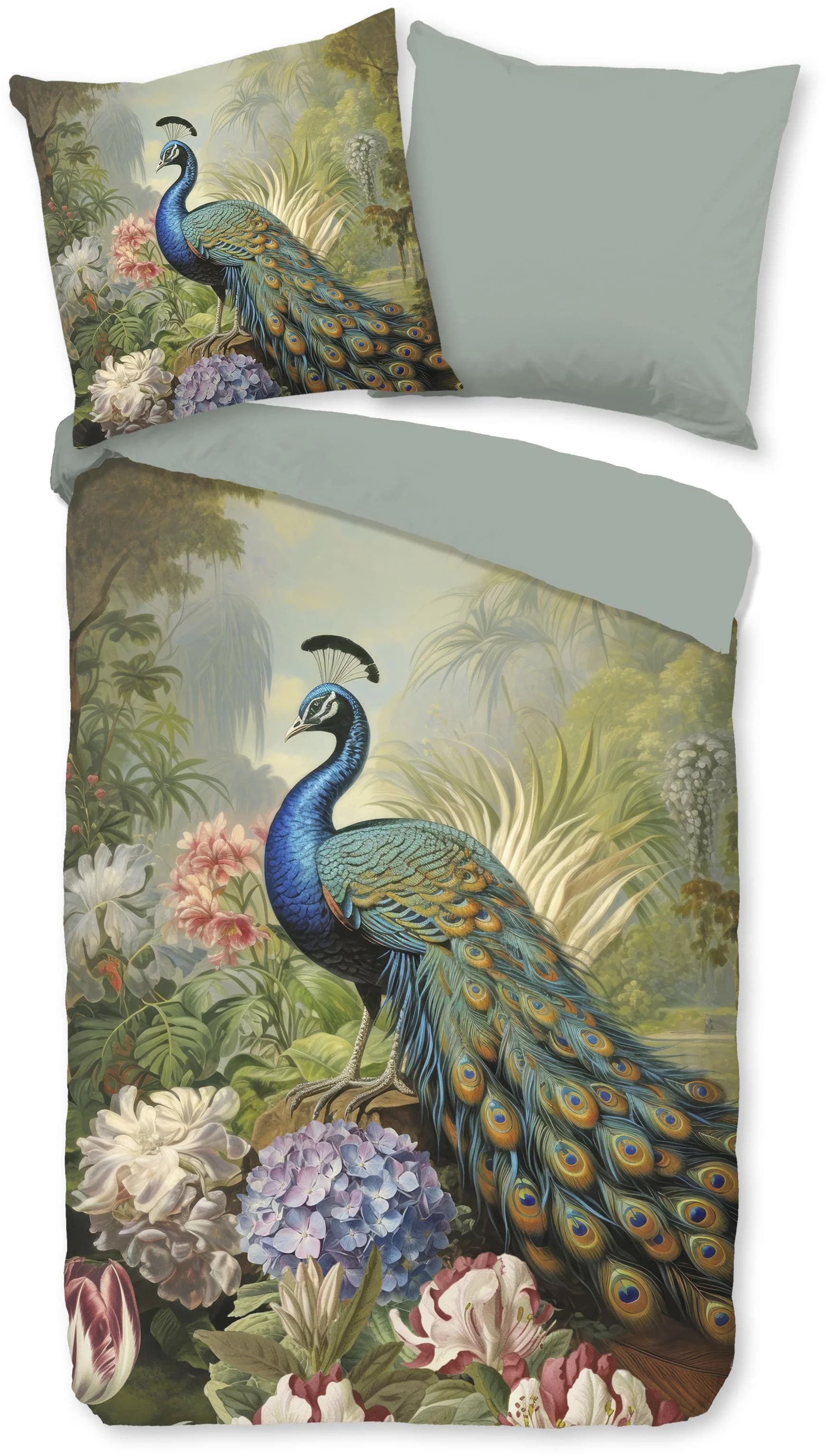 Good Morning Wendebettwäsche Esther Pfau Grün 3-tlg. Renforcé