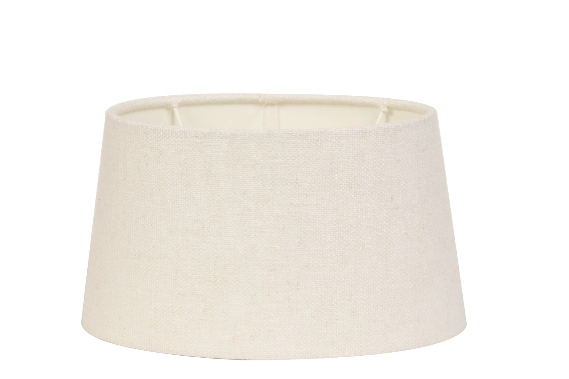 Lampenschirm Weiß Oval Light & Living