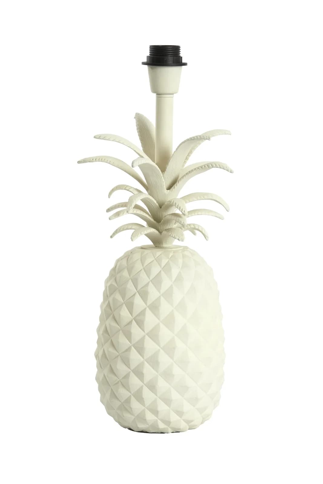 Lampenfuss PINEAPPLE Metall Creme E27