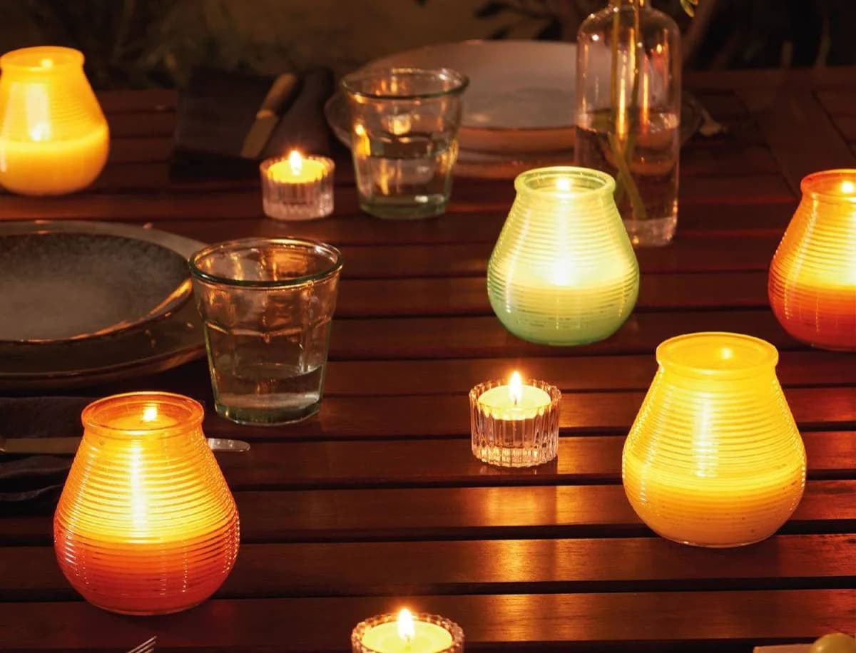 Bolsius Maxi-Lichte Citronella 8er Pack Duftkerze