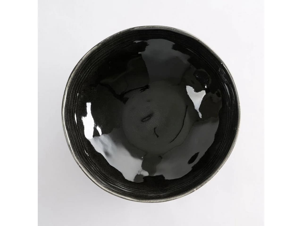 Mica Decorations Schale Tabo Schwarz Keramik Ø 30,5 cm