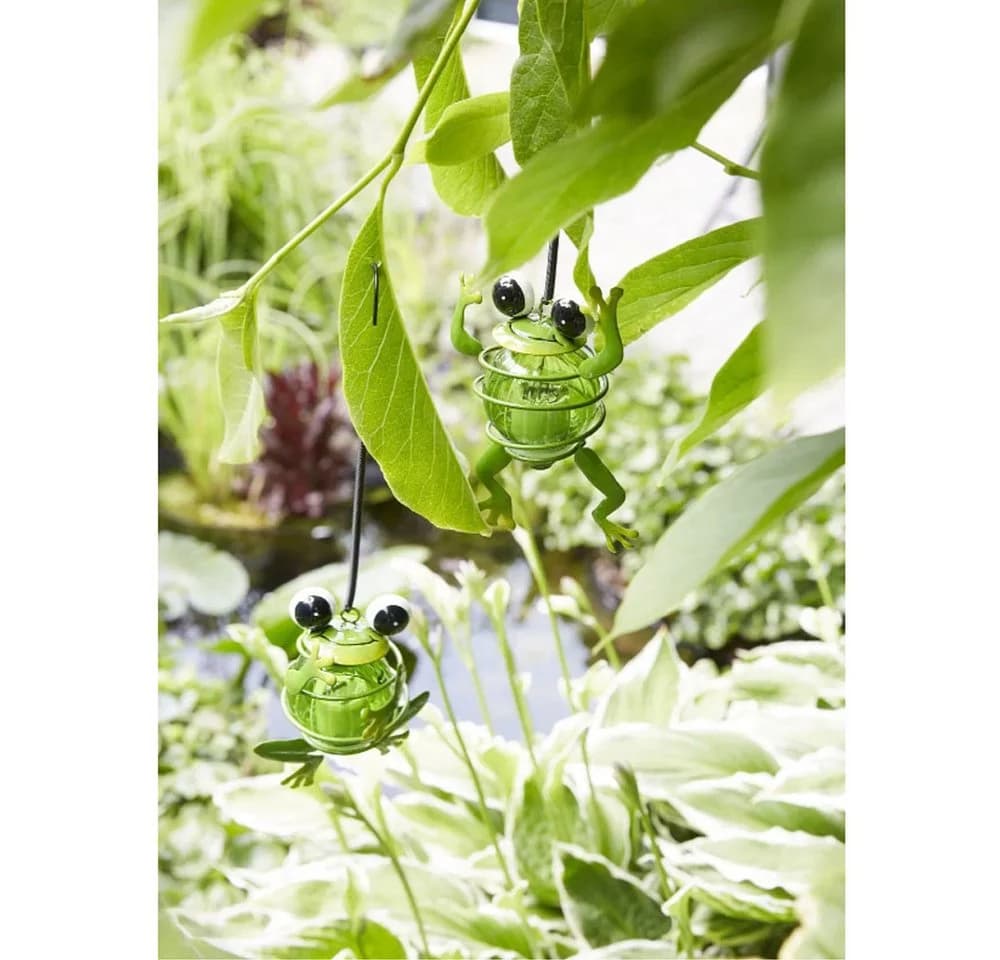 Luxform LED-Hängeleuchte Frog Hang Set 2 Frösche Grün