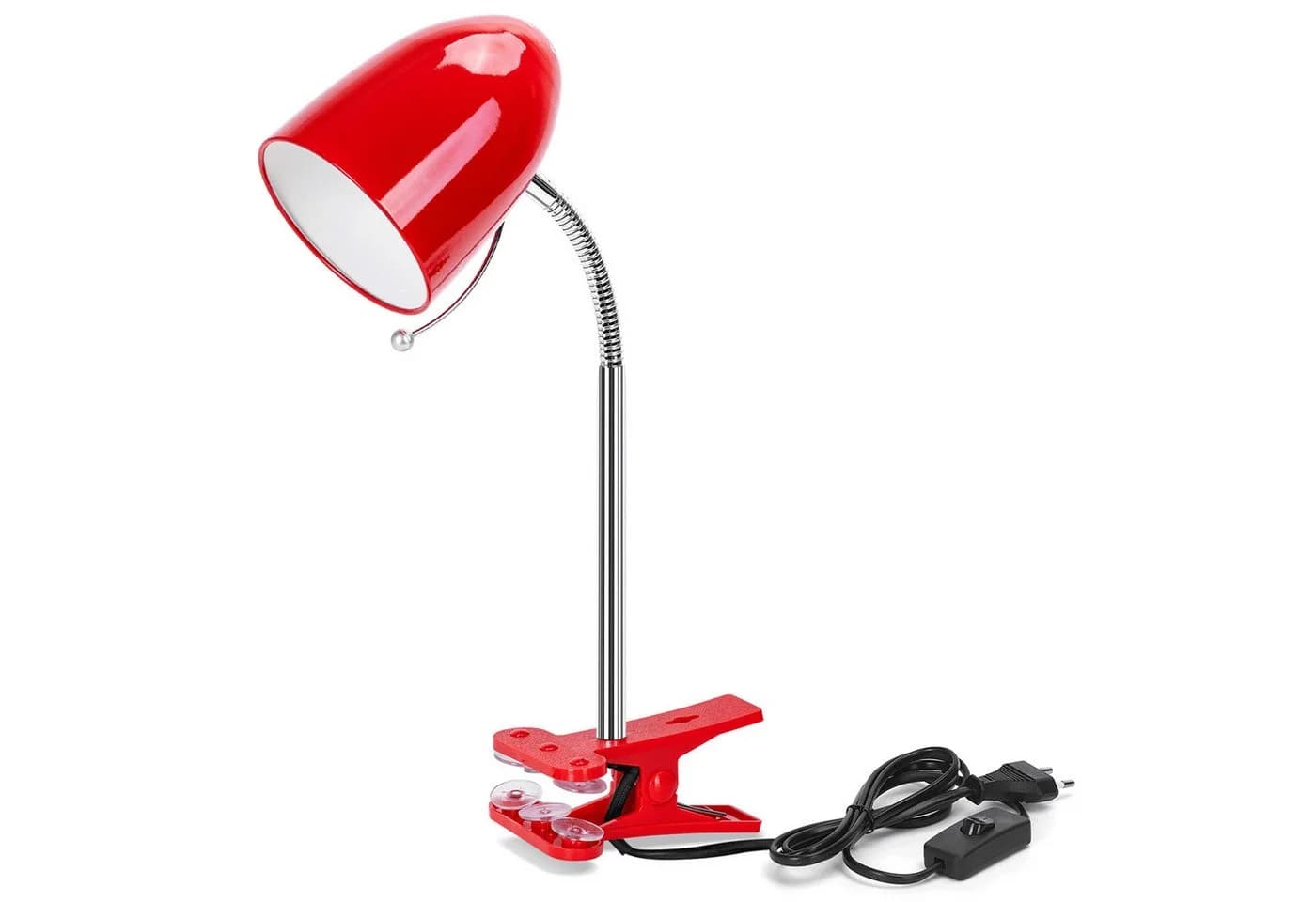 Aigostar LED Klemmleuchte Retro Rot E27
