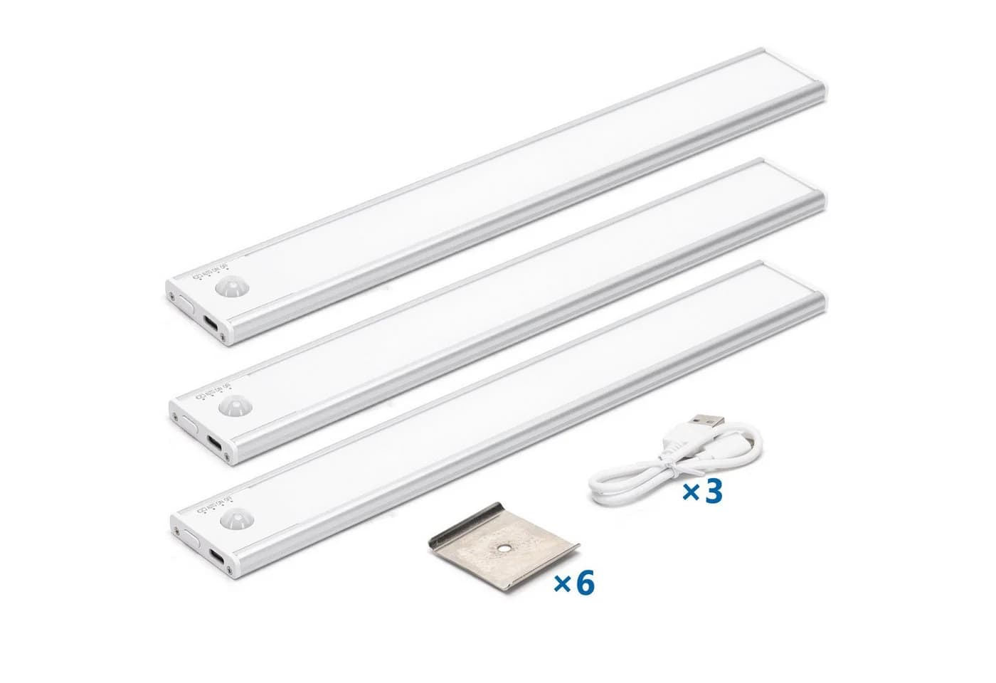 Aigostar LED Unterbauleuchte mit Bewegungssensor & USB-C-Ladung