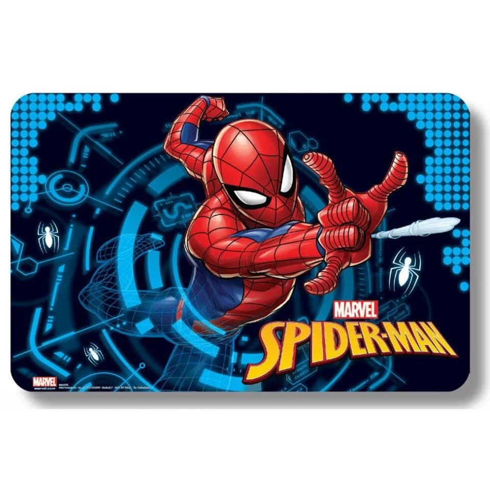 Spiderman Spider Web Tischset 43x28 cm Blau