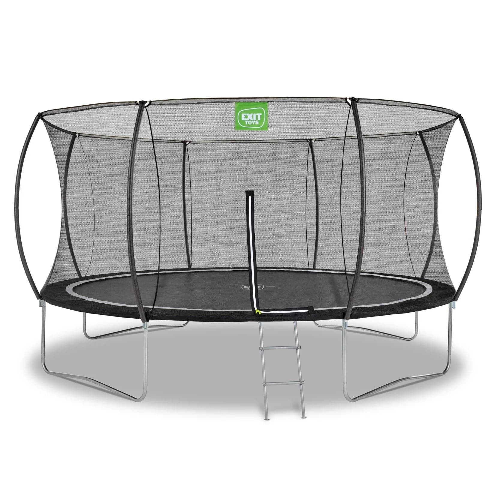 EXIT Black Edition Trampolin Ø427cm Schwarz