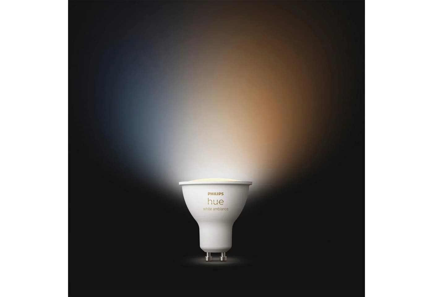 Philips Hue LED-Leuchtmittel White Ambiance 400lm GU10