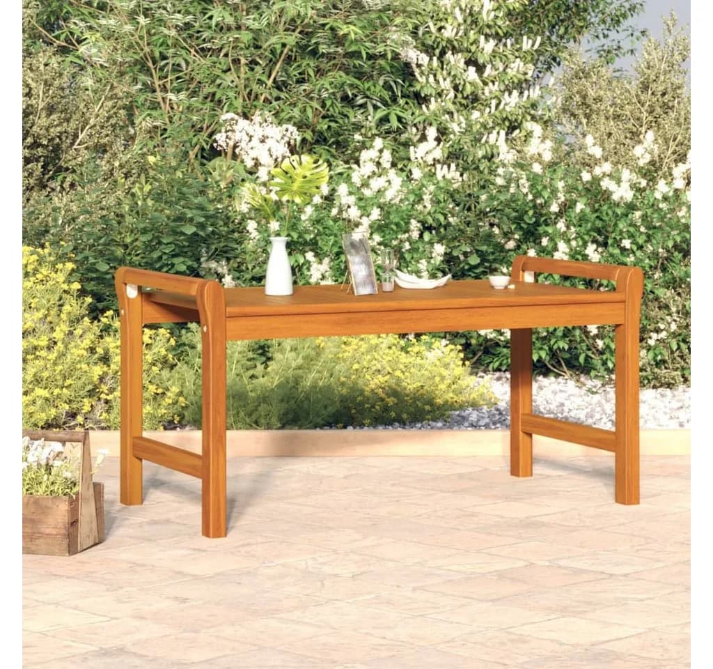 vidaXL Couchtisch 100x50x50 cm Massivholz Akazienbraun Vintage