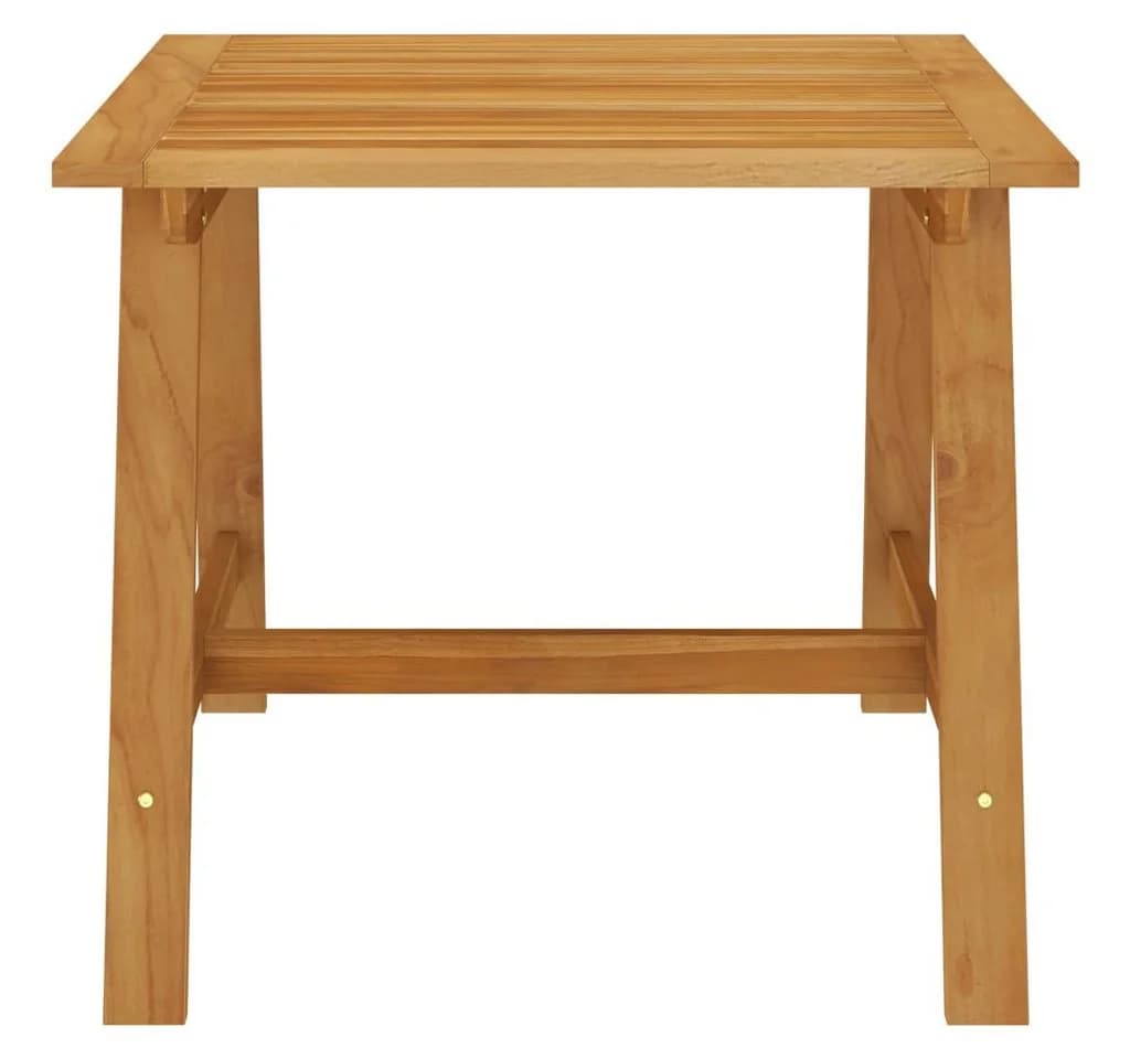 vidaXL Gartentisch Garten-Esstisch Massivholz 88x88x74 cm