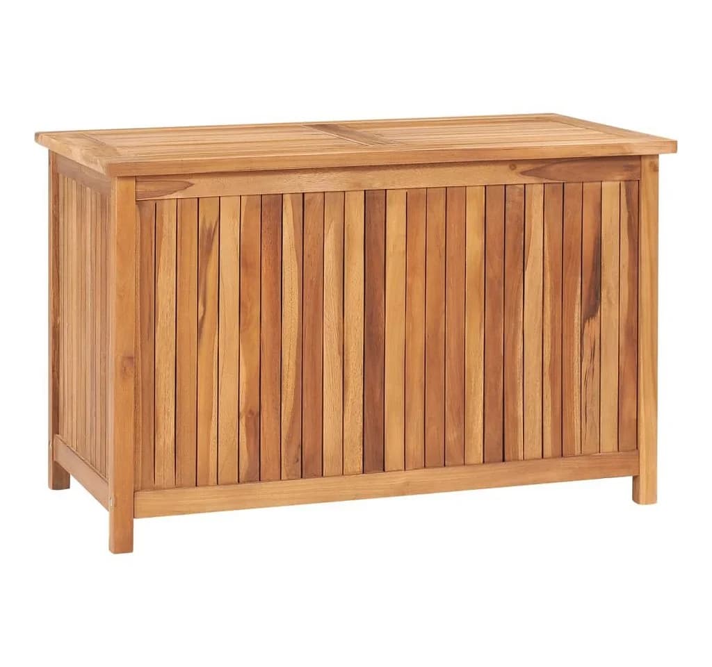 vidaXL Gartenbox aus massivem Teakholz mit wasserfestem Beutel