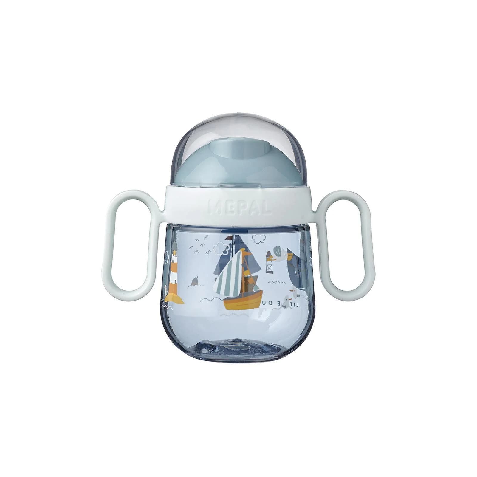 Mepal Antitropf-Trinklernbecher 2.0 Mio 200 ml Blau
