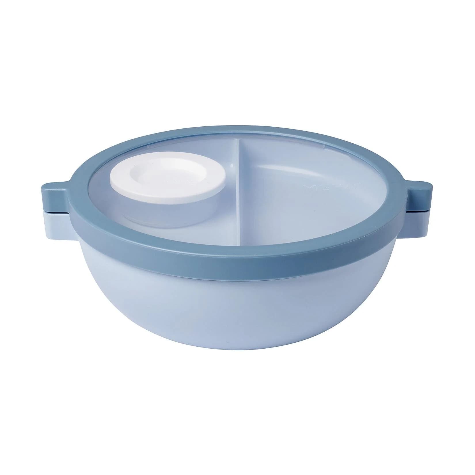 Mepal Bento-Lunchbowl Vita 1,5 l Blau - Luftdicht & Mikrowellenfest