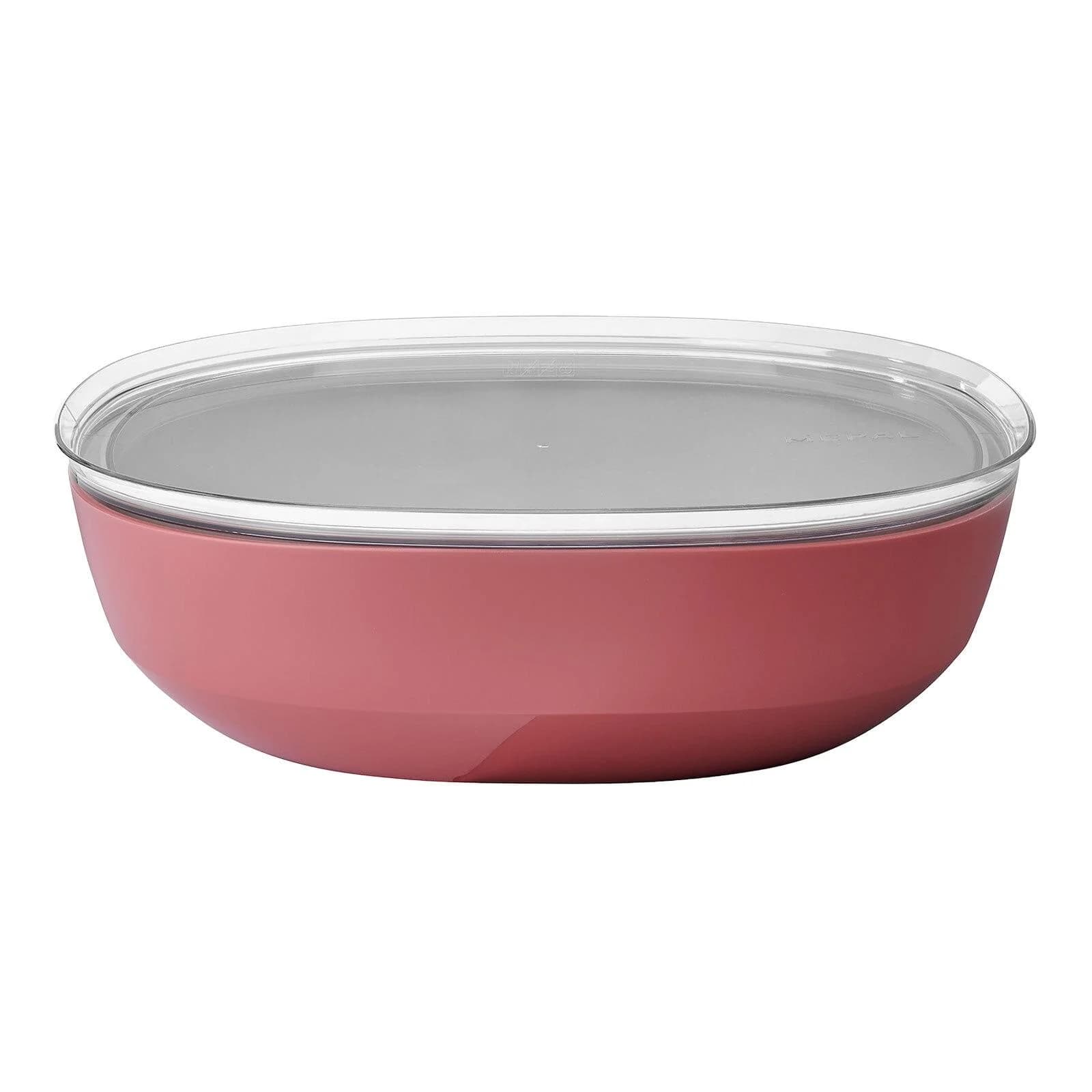 Mepal Silueta Servierschale mit Deckel 4000 ml Vivid Mauve