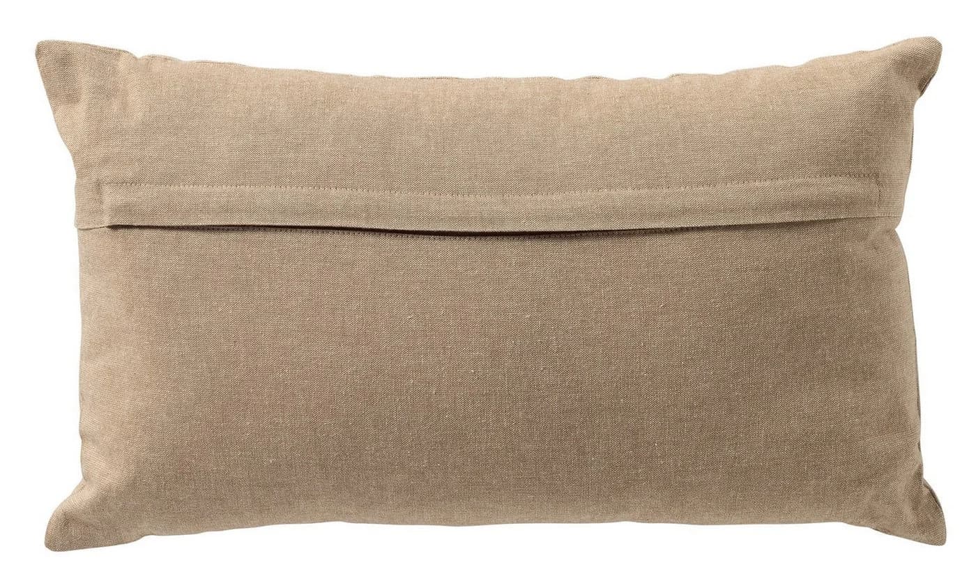 Dutch Decor Kissenhülle 'Merlijn' Irish Cream Beige Muschel-Relief