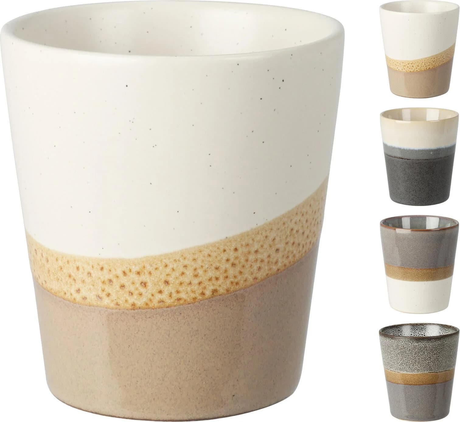 Becher HALF Keramik 200 ml