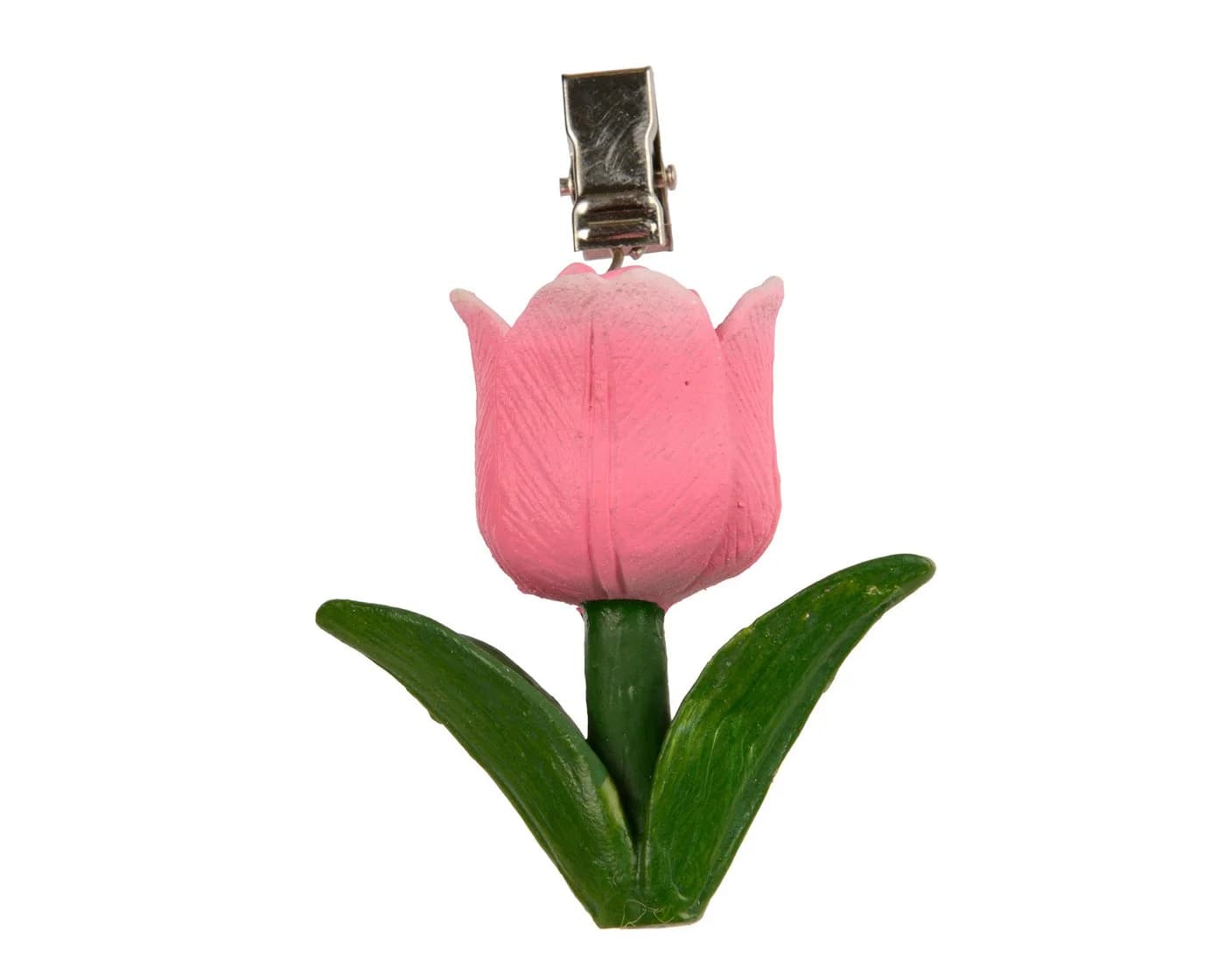 Decoris Tischtuchklammer Tulpe 4er Set Keramik Rosa Grün
