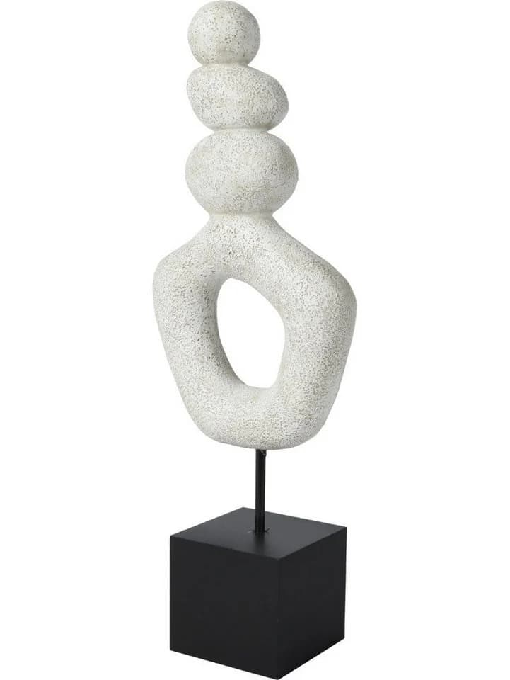 Kaemingk Deko-Statue Polyresin Weiß 32 cm