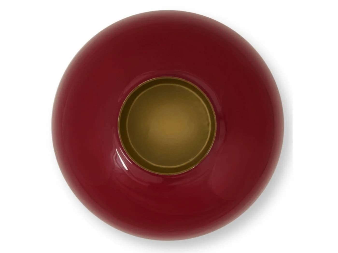PiP Studio Dekovase Metall rot 32 cm