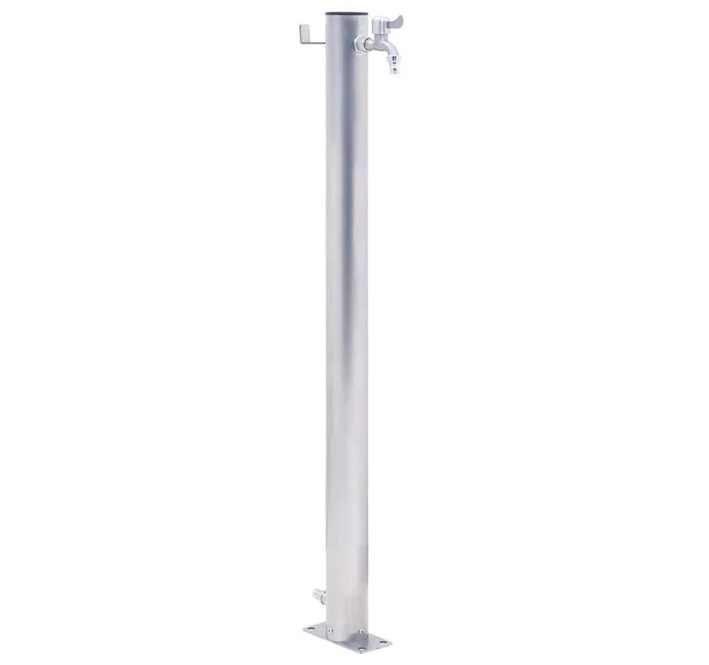 vidaXL Bewässerungssystem Wassersäule 100 cm Edelstahl Rund