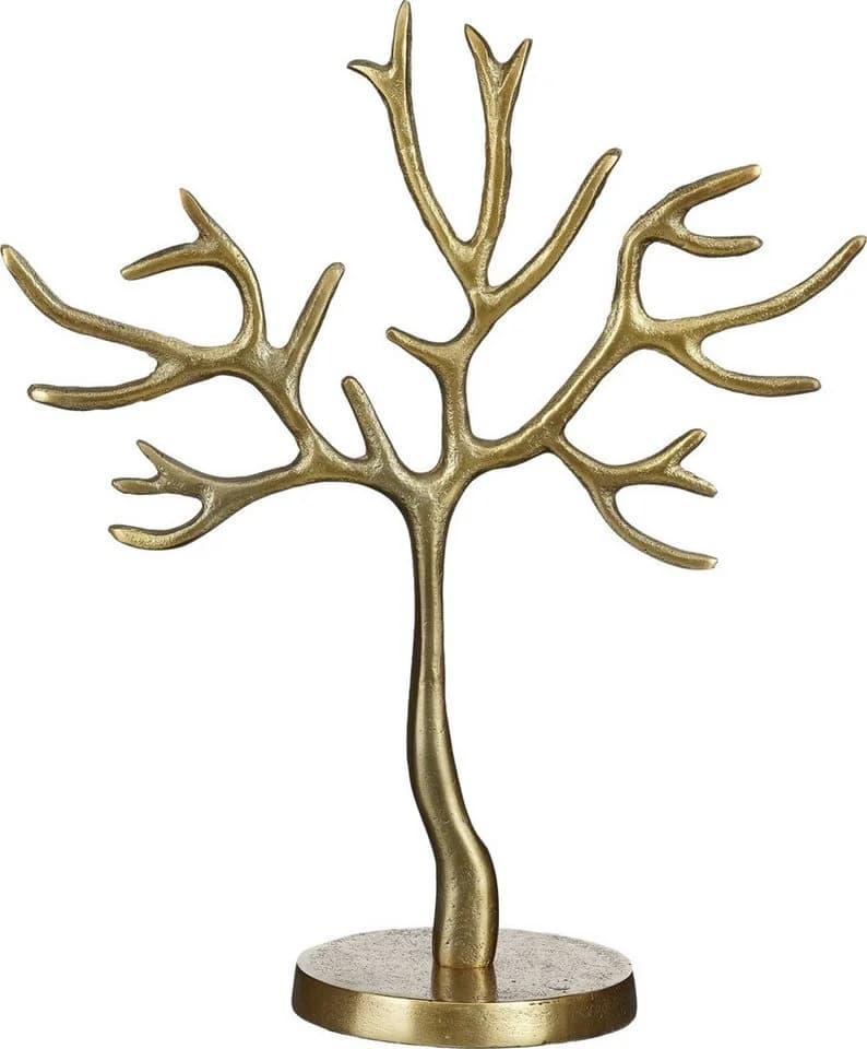 Mica Decorations Baum Dekoration Aluminium Gold