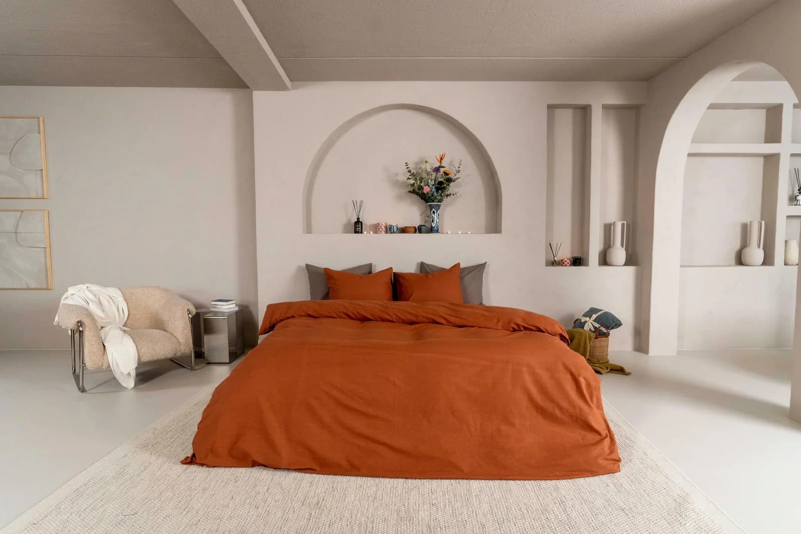 KAYORI Bettwäsche Set Caramel 100% Baumwolle Renforcé