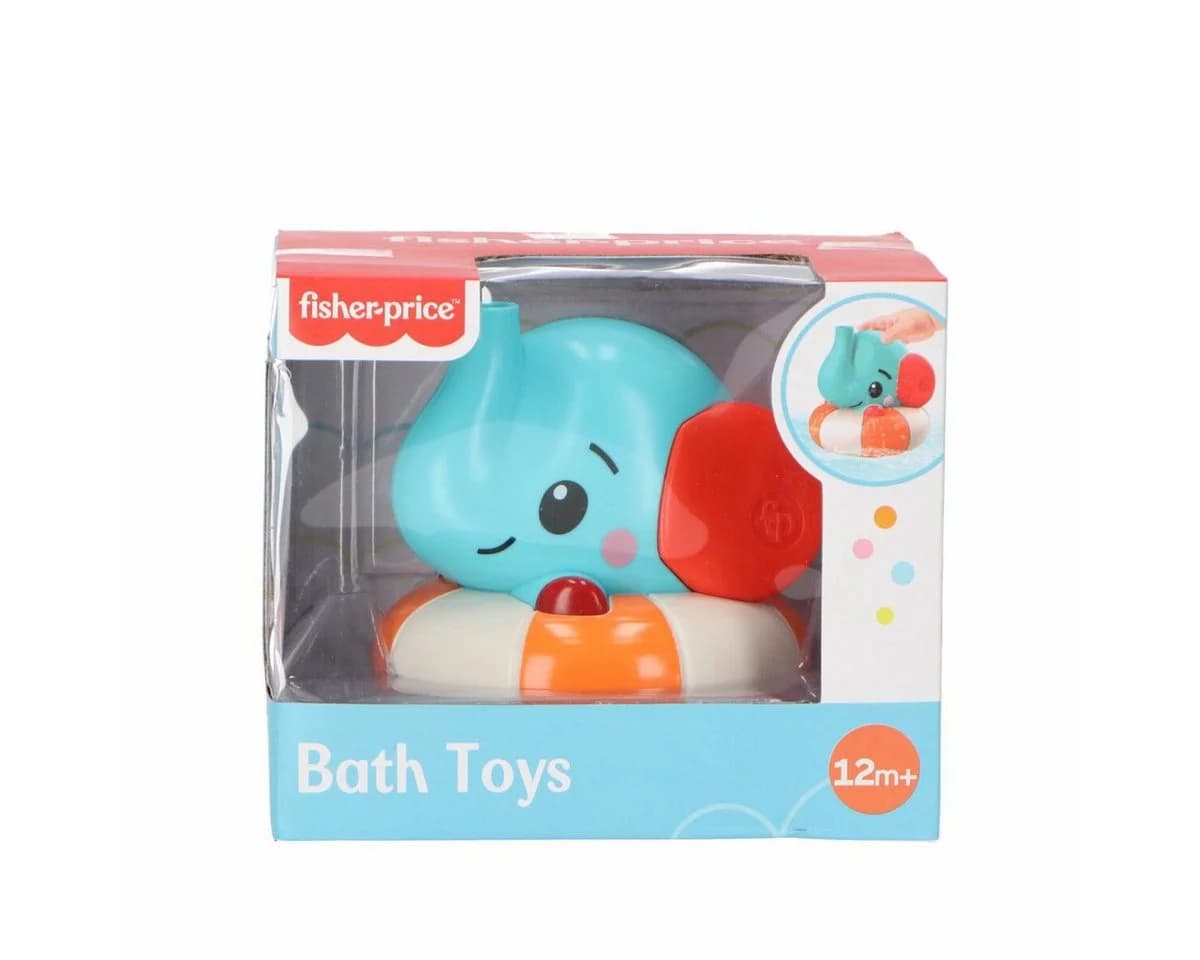 Fisher-Price® Badespielzeug Elefant Badeseifenblasenspray Blau
