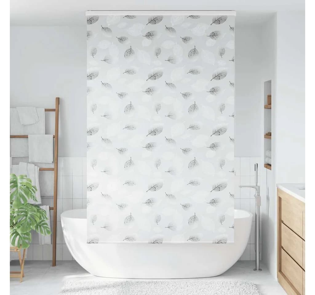 vidaXL Duschrollo mit Kassette PEVA wasserfest