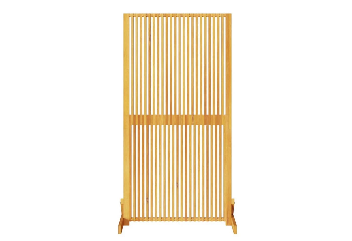 vidaXL Raumteiler Sichtschutz Braun 79,5 x 50 x 150 cm Massivholz