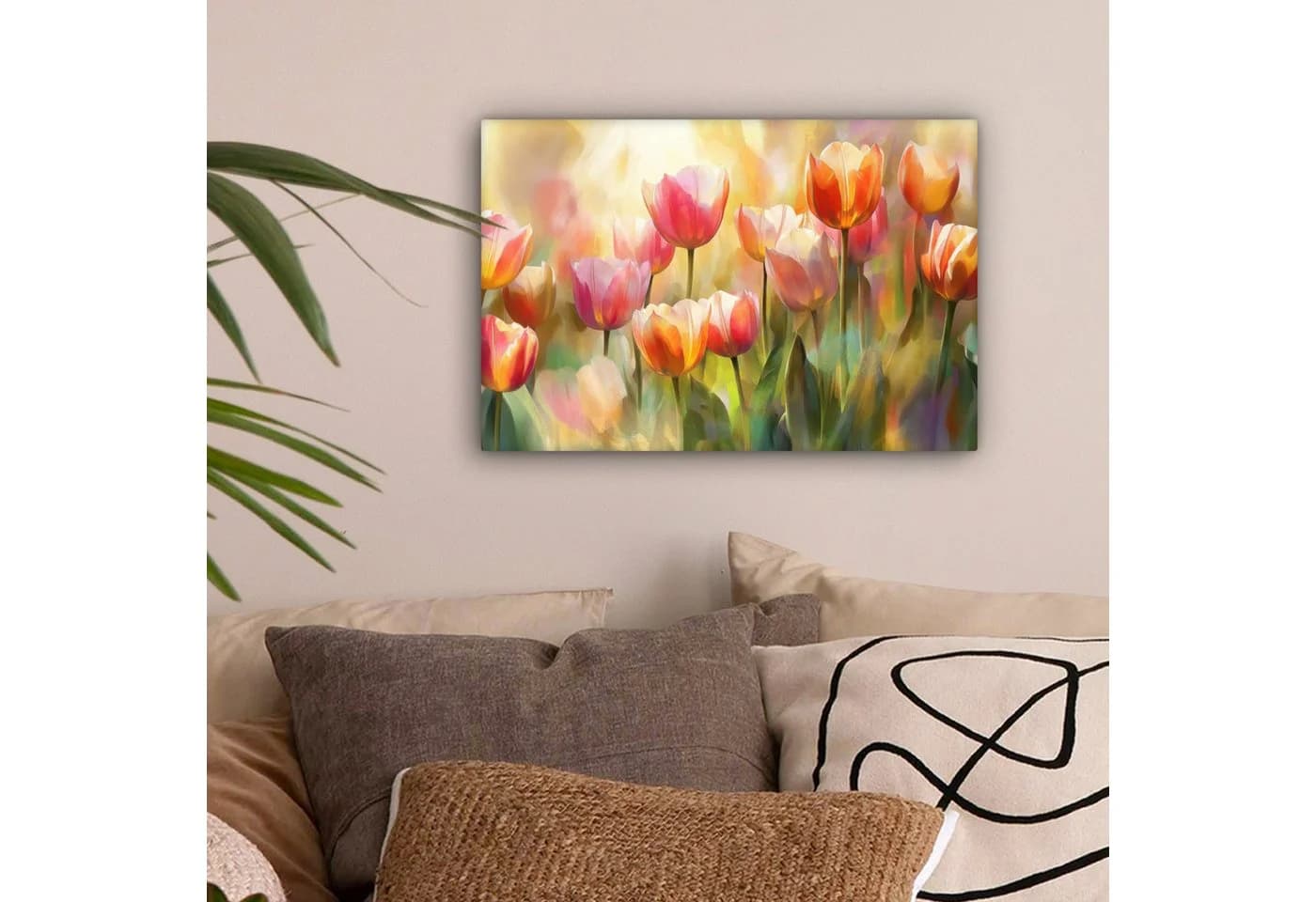 OneMillionCanvasses® Leinwandbild Tulpen - Märchenhaft - 30x20 cm