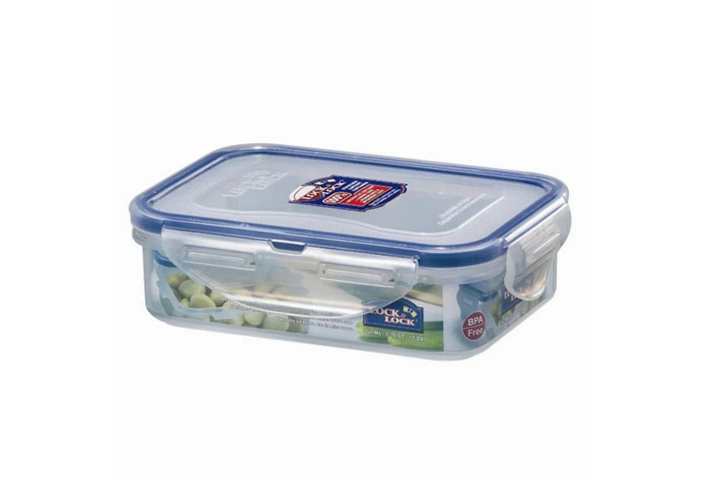 LOCK & LOCK Vorratsdose rechteckig transparent Kunststoff 0,36 l