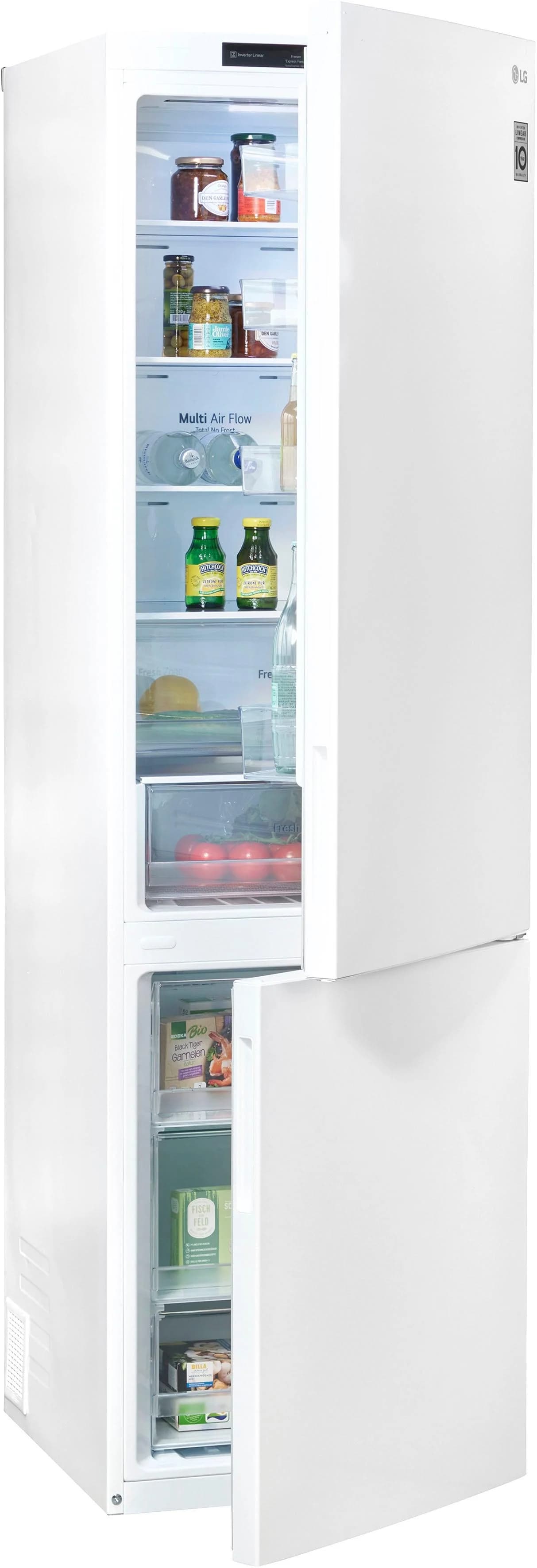 LG Kühl-/Gefrierkombination GBP62SWNAC Silber LINEAR Cooling™