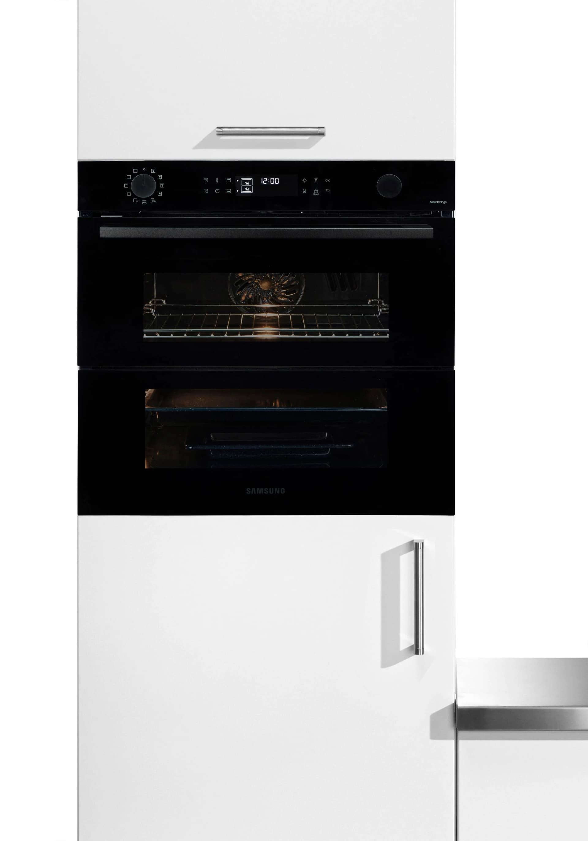 Samsung Einbaubackofen NV7B45502AK/U1 Dual Cook Flex Schwarz