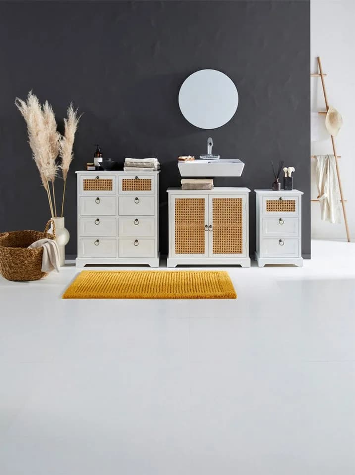 HEINE HOME Badematte Senfgelb Rechteckig 45x50 cm