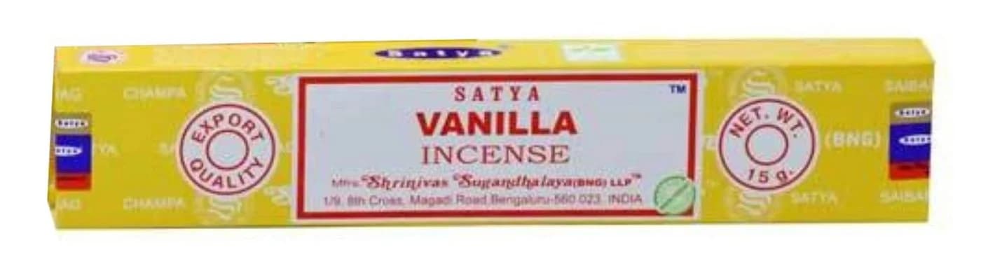Satya Incense Räucherstäbchen Vanilla 15gr