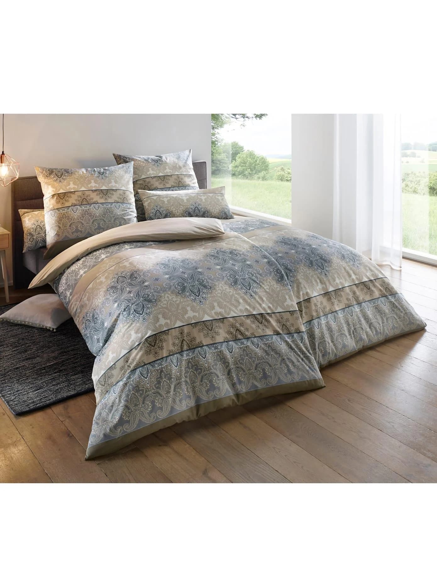 HEINE HOME Bettwäsche Set 2-tlg. Ethno-Look 100% Baumwolle