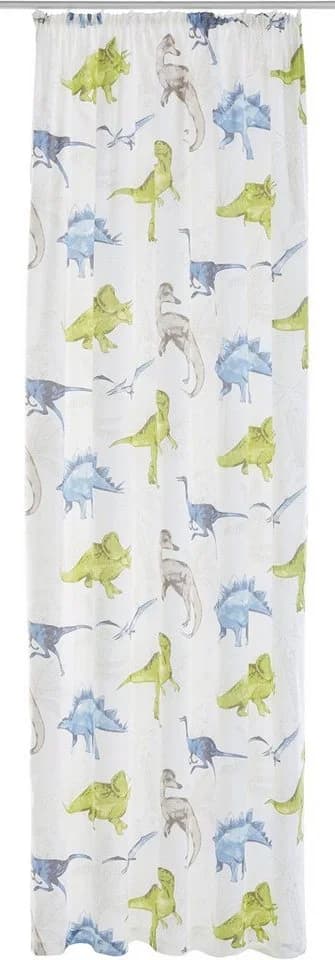 OTTO home Gardine Dino Polyester Kindergardine Dinosaurier