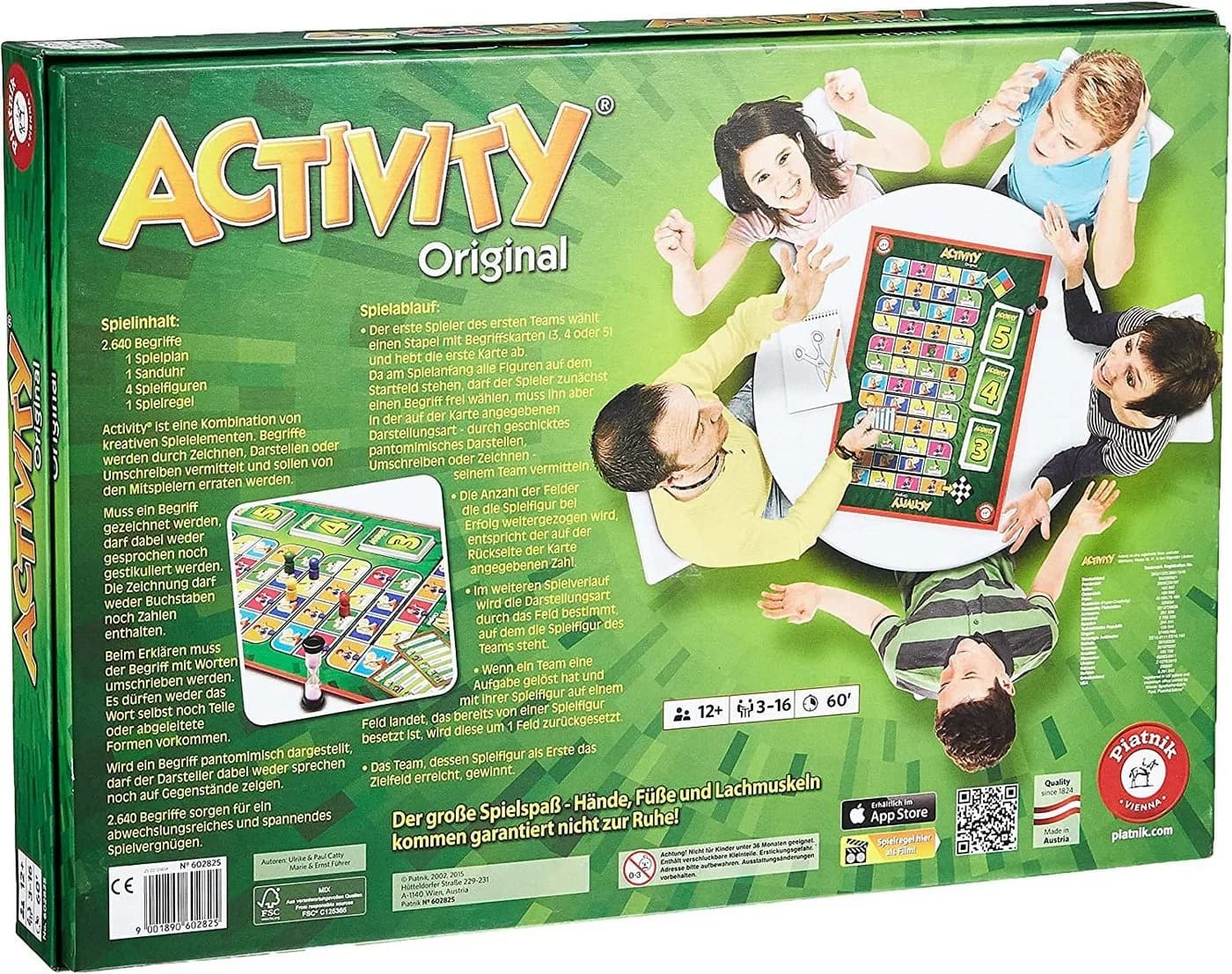 Piatnik Activity Original - Bunt Gesellschaftsspiel für 3-16 Spieler