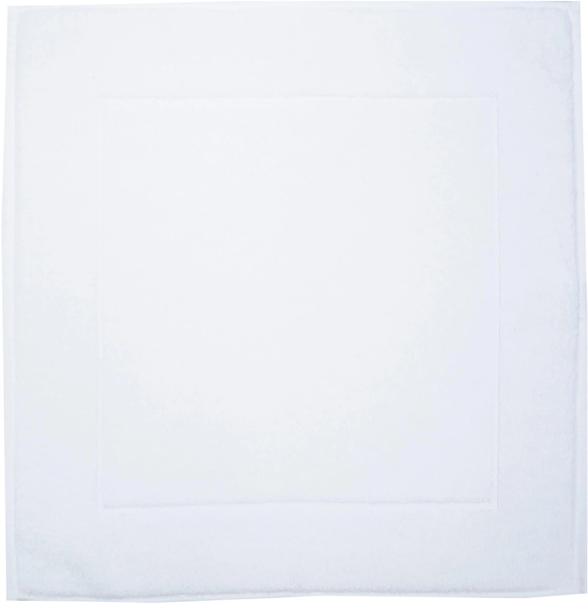FRAMSOHN FROTTIER Uni Basic Hotelmatte Weiß 67x67 cm