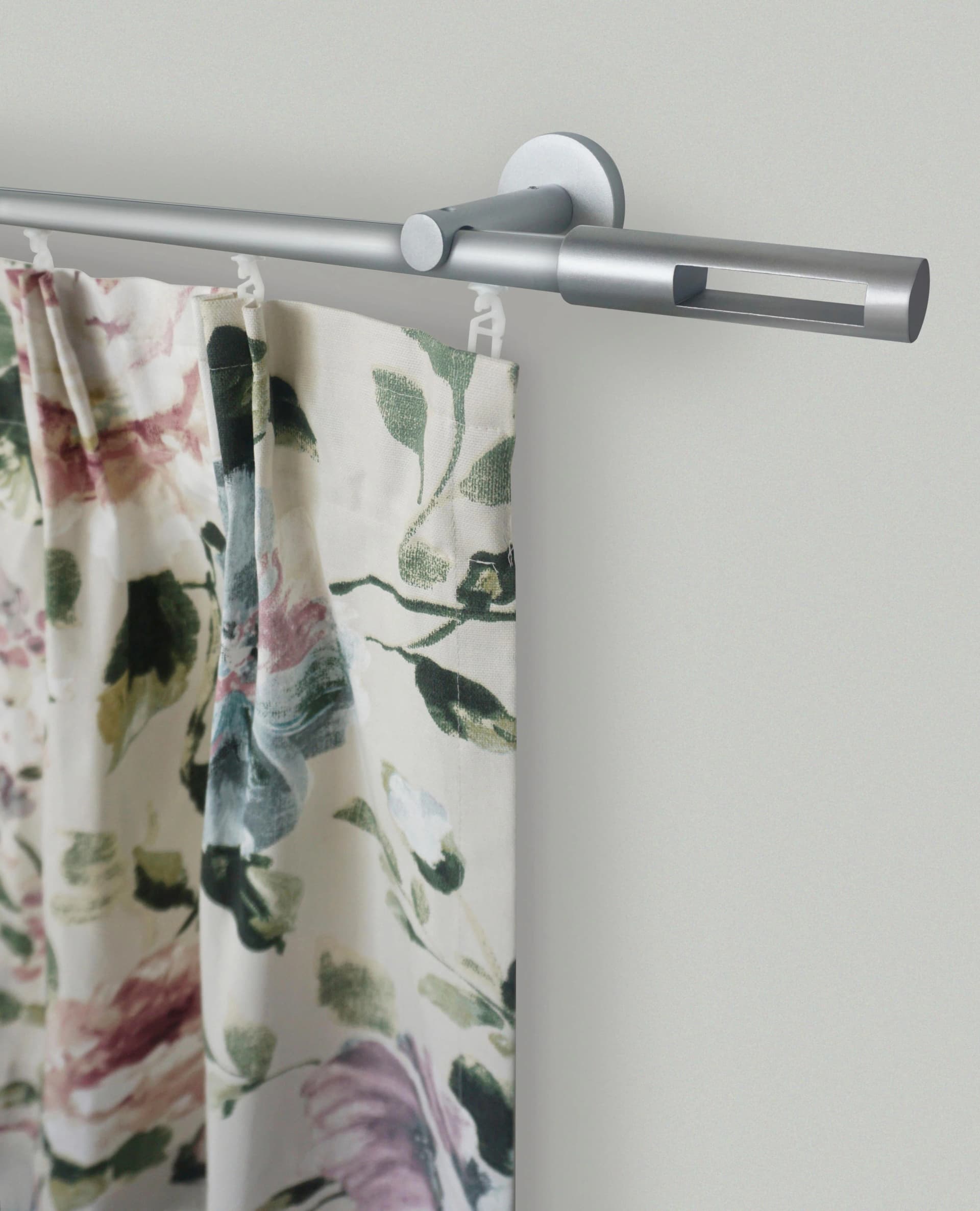 Gardinenstange GARESA SEFRA silber 110cm Aluminium