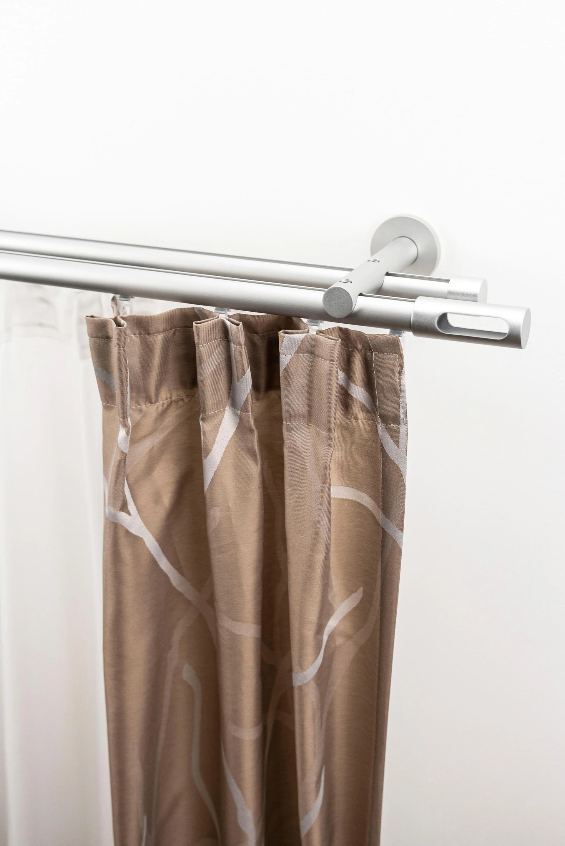 Gardinenstange GARESA "EASY" Silber Aluminium