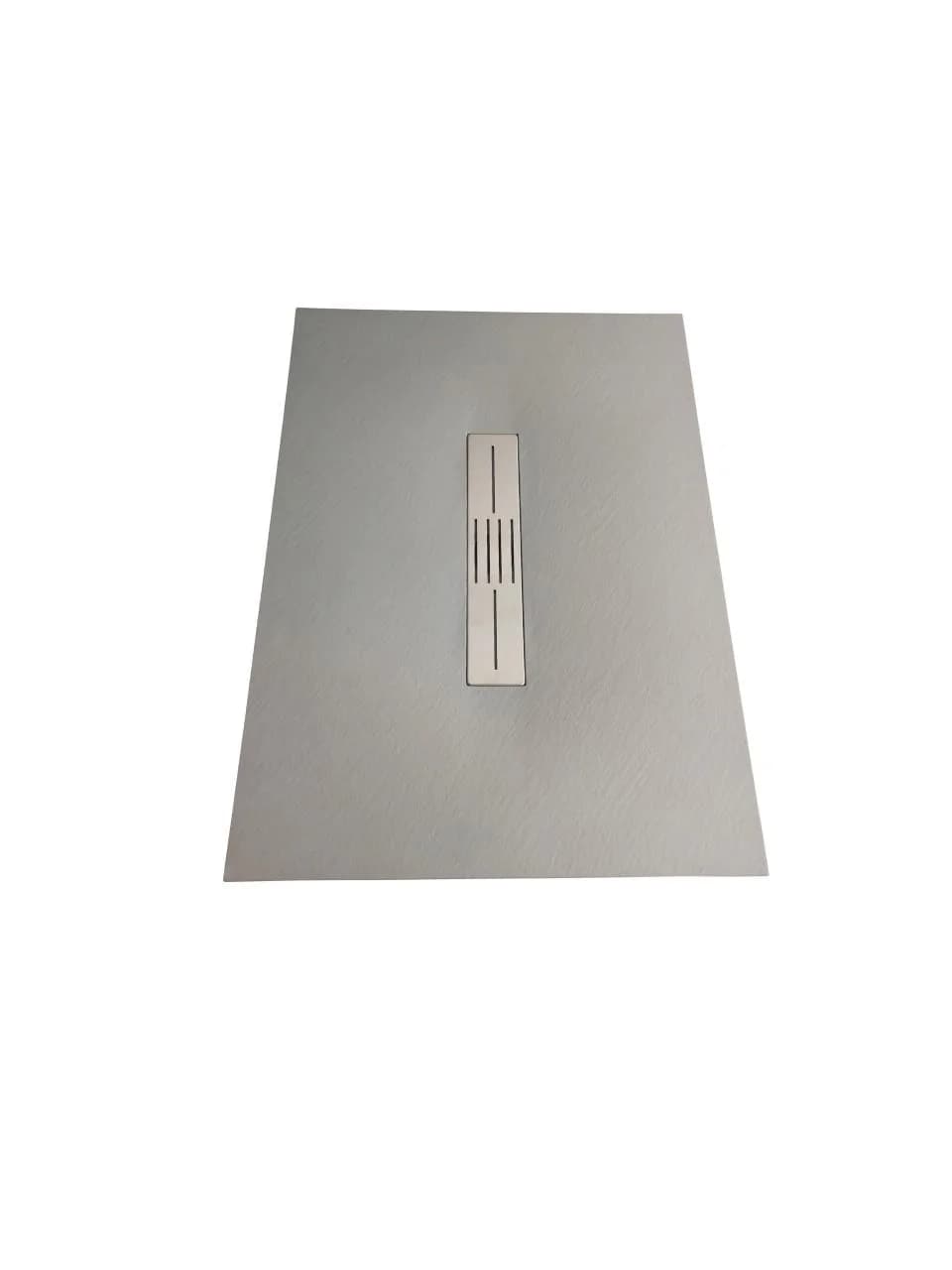 Neuesbad SMC Duschwanne 170x80 Grau Schneidbar