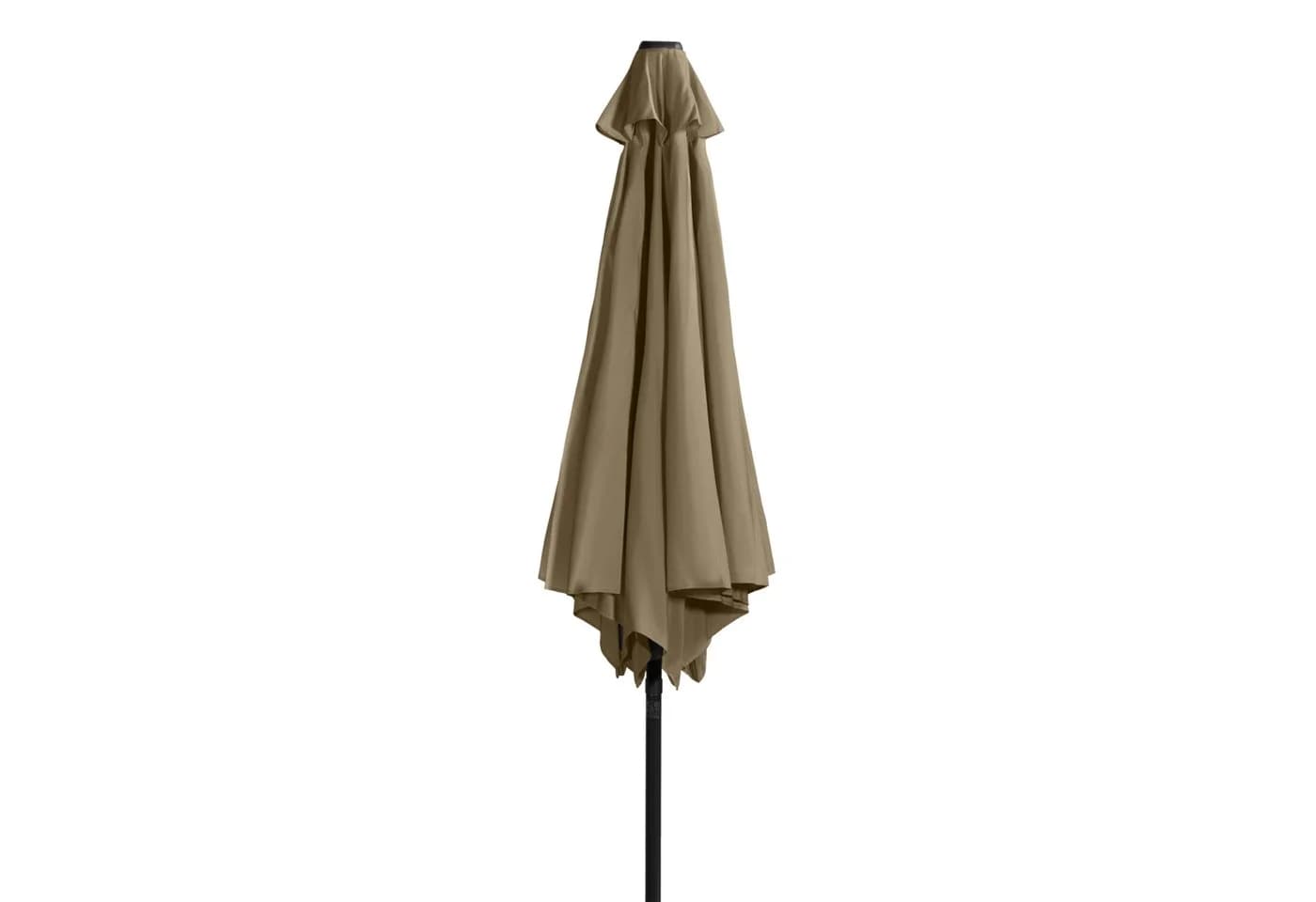 doppler® Sonnenschirm BASIC LIFT NEO Anthrazit/Greige Kurbel