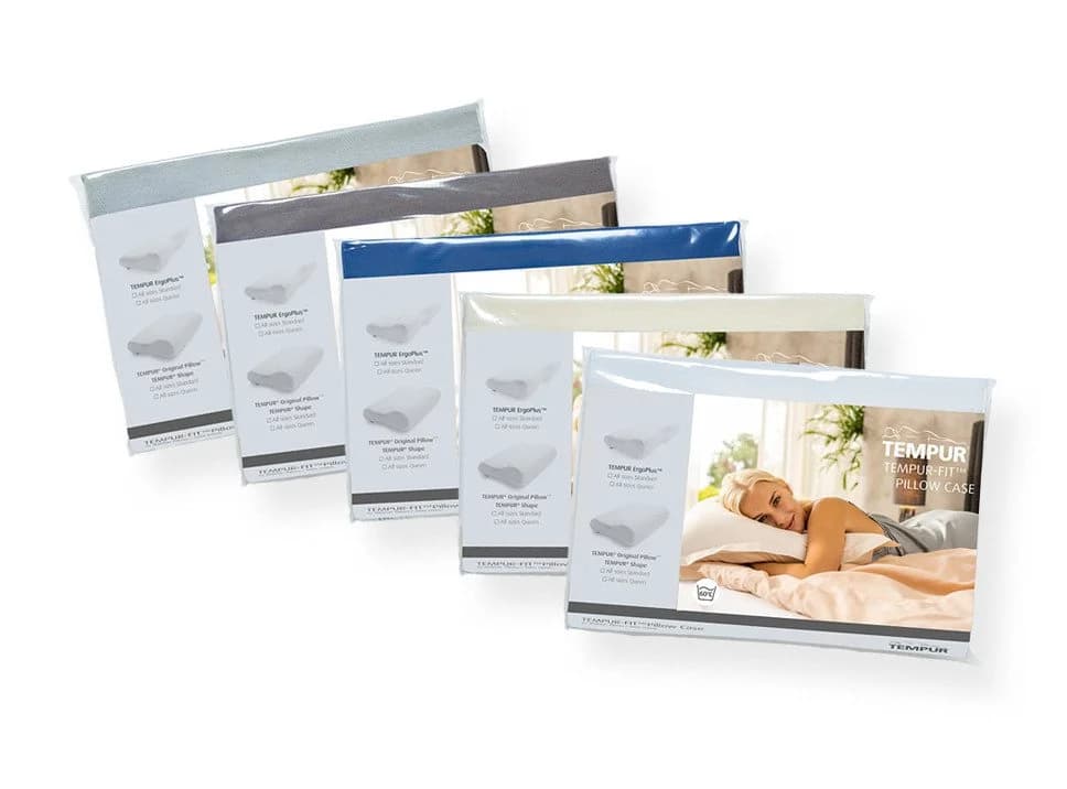 Tempur Kissenbezug Jersey Platin für Schlafkissen Arch