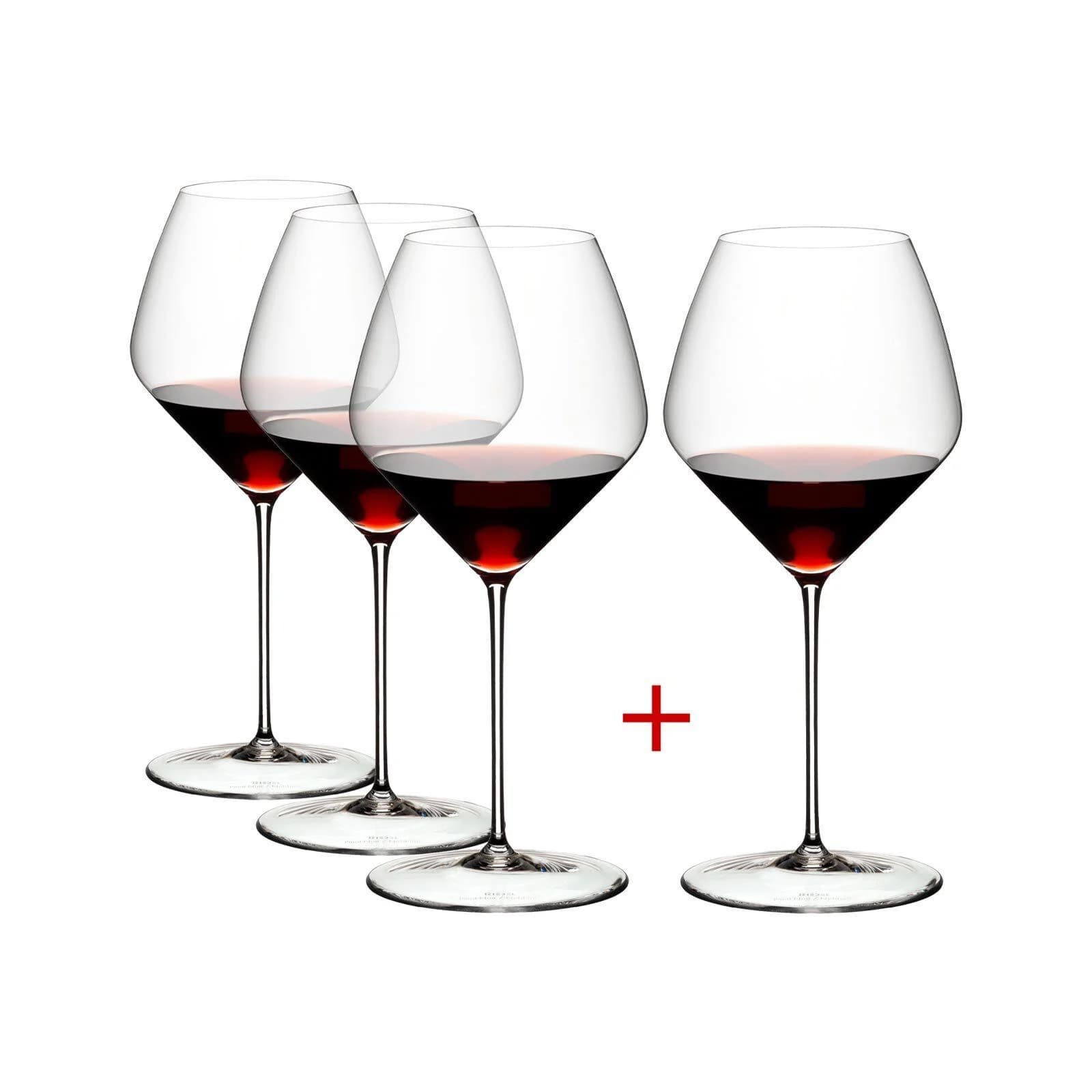 Riedel VELOCE Pinot Noir / Nebbiolo Weinglas 4er Set transparent Kristallglas