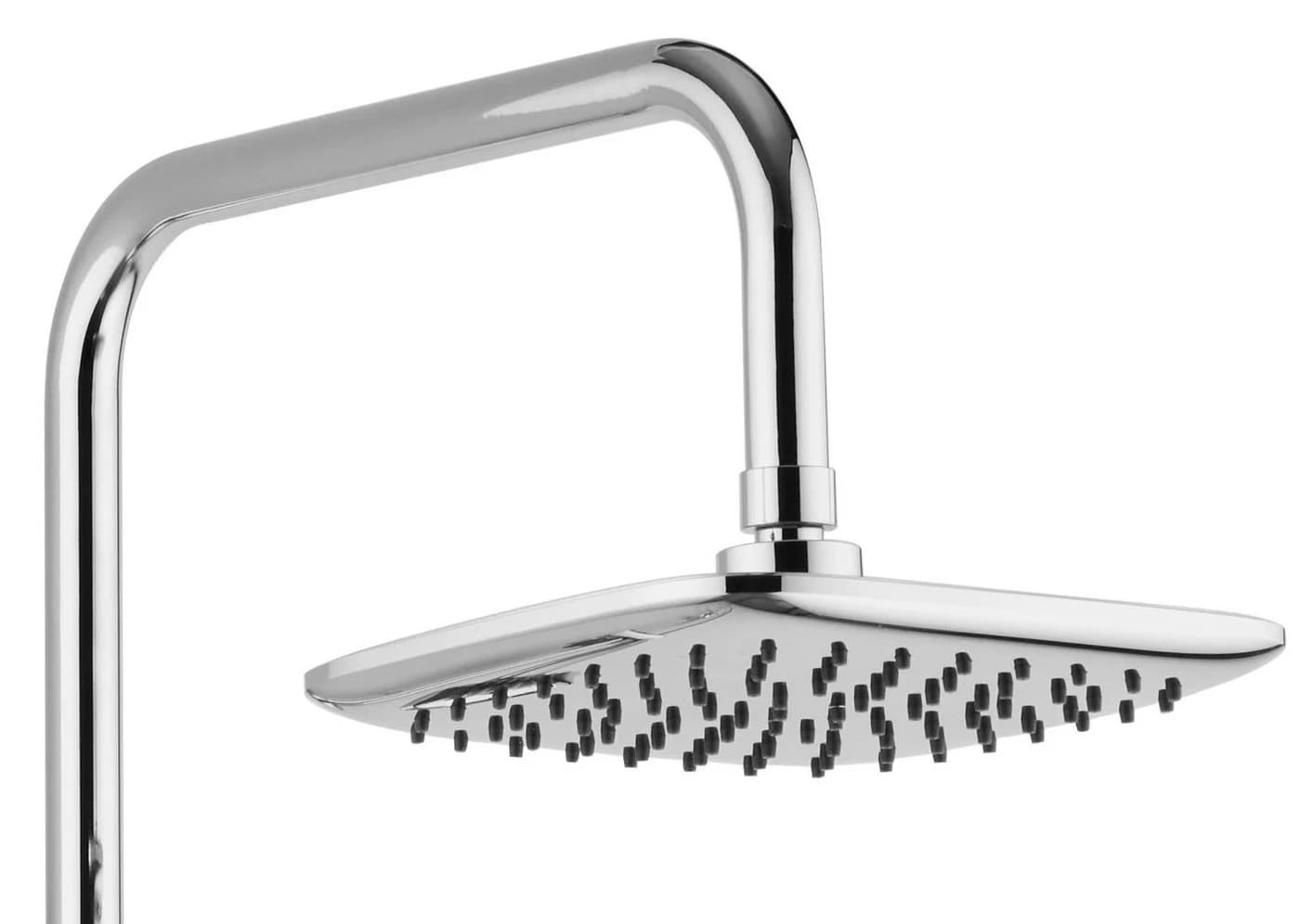 Vereg Duschsystem LUCCA Chrom mit Kopfbrause und Handbrause
