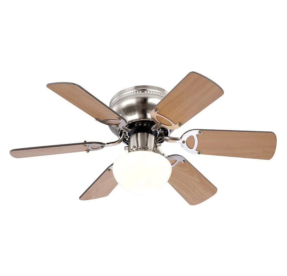 Globo Ventilator UGO Grau Metall Nickel matt